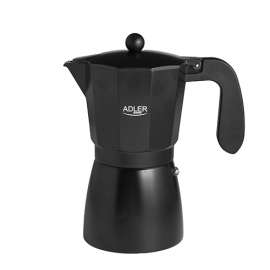 Adler AD4420 DŽEZVA ZA ESPRESSO KAFU 9 ŠOLJICA 520ML CRNA