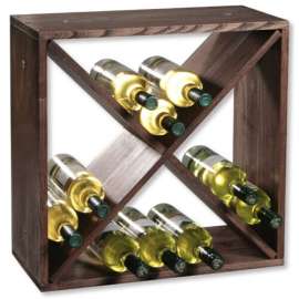 Kesper KSP69241 POLICA ZA VINO BOROVO DRVO 50X50X25CM