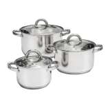 DAJAR DJ68878 SET ŠERPI INOX 16/20/24 CM 6/1 DELOVA - slika 1