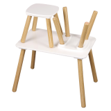 KESPER KSP17707 DEČIJI STO SA 2 STOLICE BELI - slika 3