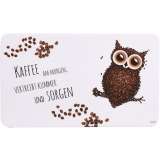 KESPER KSP32369 DEKORATIVNI PODMETAČ ZA DORUČAK MELAMIN 23,5X14CM COFFEE OWL - slika 2