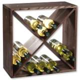 KESPER KSP69241 POLICA ZA VINO BOROVO DRVO 50X50X25CM - slika 2